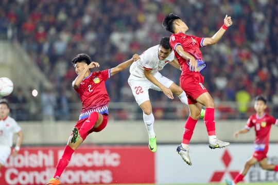 Đội tuyển Lào - Đội tuyển Việt Nam: Chênh lệch đẳng cấp!