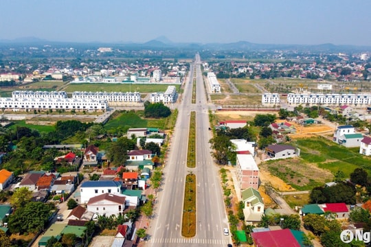 Đô thị đầu tiên ở Nghệ An có tên đường Võ Nguyên Giáp