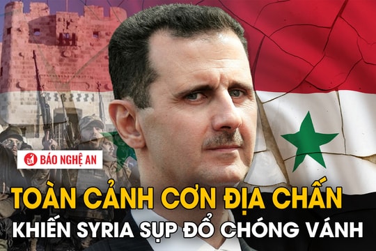 Toàn cảnh cơn địa chấn khiến Syria sụp đổ chóng vánh