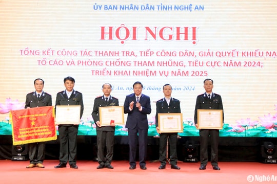 Nâng cao hiệu quả công tác thanh tra, tiếp công dân, giải quyết khiếu nại tố cáo và phòng, chống tham nhũng