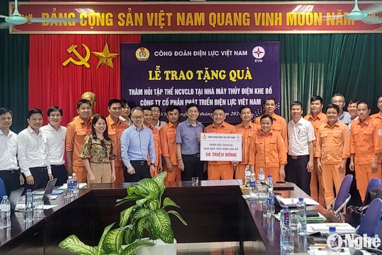 Công đoàn Nhà máy Thủy điện Khe Bố: Lan tỏa tinh thần đoàn kết và trách nhiệm xã hội