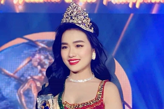 Nữ MC VTC1 giành vương miện Mrs Earth International 2024