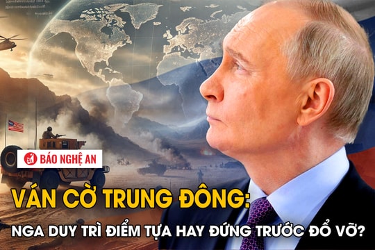 Ván cờ Trung Đông: Nga duy trì điểm tựa hay đứng trước đổ vỡ?