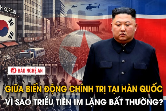 Giữa biến động chính trị tại Hàn Quốc, vì sao Triều Tiên im lặng bất thường?