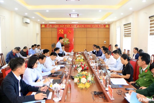 Ban Thường vụ Huyện ủy Tương Dương đề nghị chủ đầu tư thủy điện Bản Vẽ trả lời dứt điểm những vướng mắc liên quan đến bồi thường, hỗ trợ tái định cư