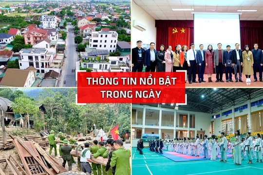Nghệ An: Thông tin nổi bật ngày 14/12
