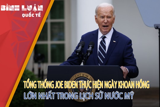 Tổng thống Joe Biden thực hiện ngày khoan hồng lớn nhất trong lịch sử nước Mỹ