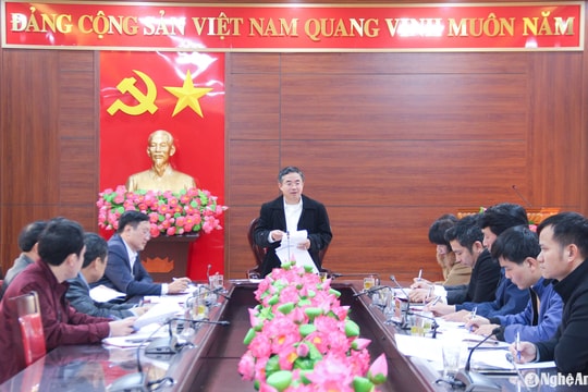 Huyện Nam Đàn dự kiến sắp xếp, giảm 3 cơ quan và 7 tổ chức Đảng