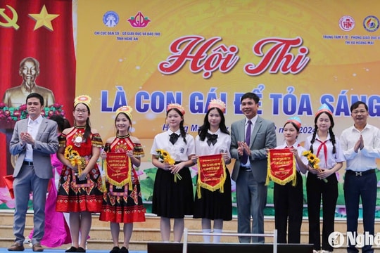 Nhiều thông điệp về bình đẳng giới tại Hội thi 'Là con gái để tỏa sáng'