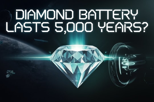 Các nhà khoa học tạo ra pin kim cương có thể tồn tại hàng ngàn năm