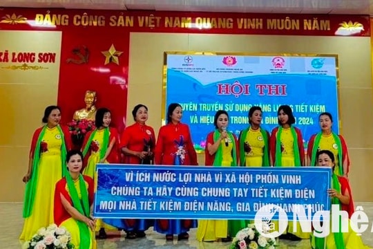 Hội thi tuyên truyền sử dụng năng lượng tiết kiệm và hiệu quả trong gia đình tại Nghệ An