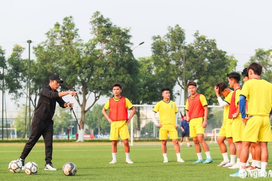 U19 Sông Lam Nghệ An quyết tâm cho trận đấu mở màn Giải U19 Quốc gia 2025