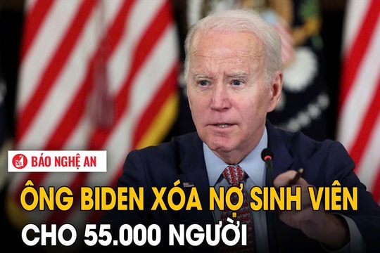 Ông Biden xóa nợ sinh viên cho 55.000 người