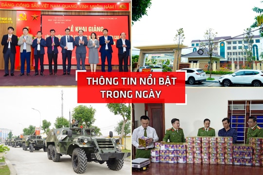 Nghệ An: Thông tin nổi bật ngày 21/12