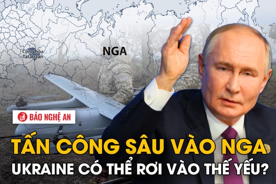 Tấn công sâu vào Nga, Ukraine có thể rơi vào thế yếu?