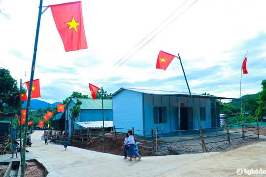 8 huyện, thị xã ở Nghệ An hoàn thành xóa nhà tạm bợ, dột nát cho hộ nghèo, hộ khó khăn về nhà ở