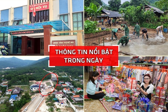 Nghệ An: Thông tin nổi bật ngày 22/12