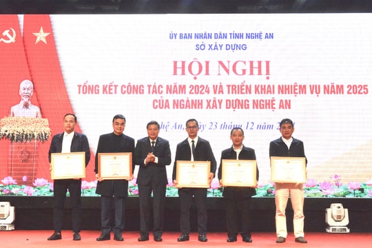 Ngành Xây dựng Nghệ An tổng kết công tác năm 2024