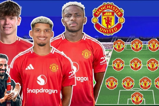 Amorim kiến tạo “dải ngân hà” cho MU từ 3 ngôi sao này