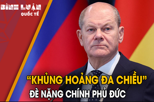 'Khủng hoảng đa chiều' đè nặng chính phủ Đức