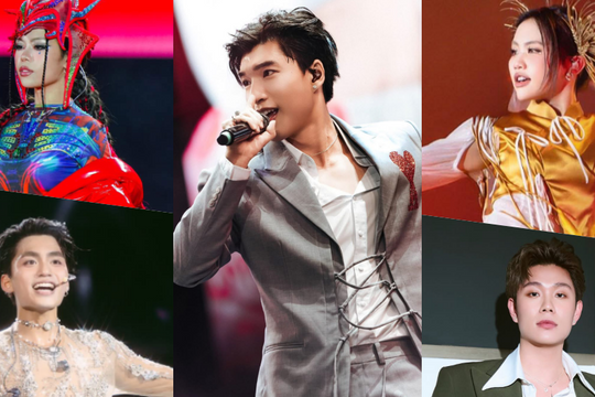 5 ca sĩ trẻ đông fan nhất 2024: HIEUTHUHAI hay Phương Mỹ Chi?