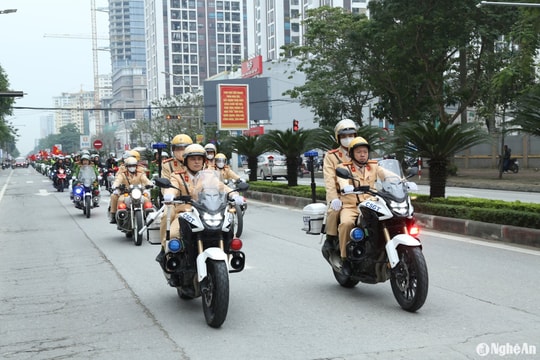 Nghệ An ban hành Công điện về Nâng cao hiệu quả công tác bảo đảm trật tự, an toàn giao thông