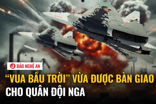 'Vua bầu trời' vừa được bàn giao cho quân đội Nga