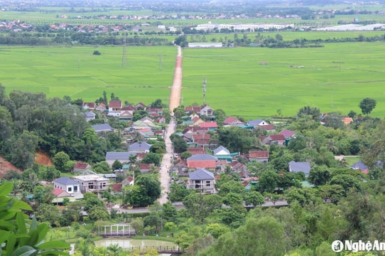 Huyện Nam Đàn phấn đấu đạt chuẩn nông thôn mới kiểu mẫu năm 2025