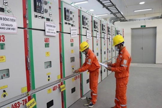 Nhu cầu cấp điện cho các khu công nghiệp tăng cao trong năm 2025