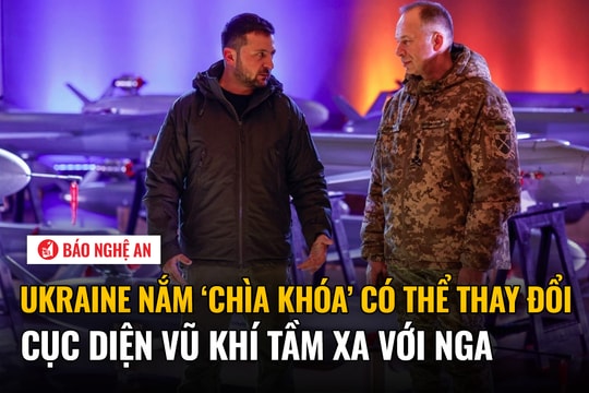 Ukraine nắm ‘chìa khóa’ có thể thay đổi cục diện vũ khí tầm xa với Nga