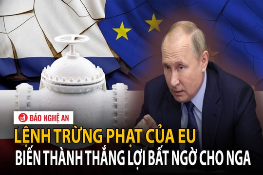 Lệnh trừng phạt của EU biến thành thắng lợi bất ngờ cho Nga