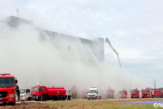 Nghệ An yêu cầu thực hiện nghiêm các giải pháp phòng cháy chữa cháy theo Chỉ thị của Thủ tướng Chính phủ
