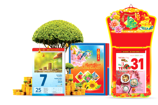 99+ Mẫu lịch tết 2025 xuân Ất Tỵ đẹp nhất không nên bỏ qua