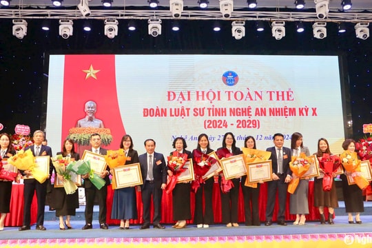 Đoàn Luật sư tỉnh Nghệ An tổ chức Đại hội lần thứ X nhiệm kỳ 2024 - 2029