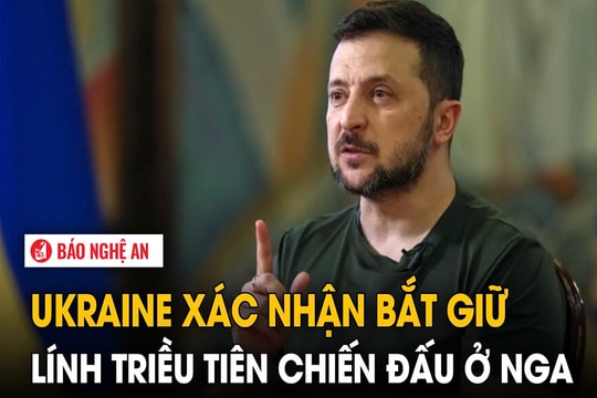 Ukraine xác nhận bắt giữ lính Triều Tiên chiến đấu ở Nga