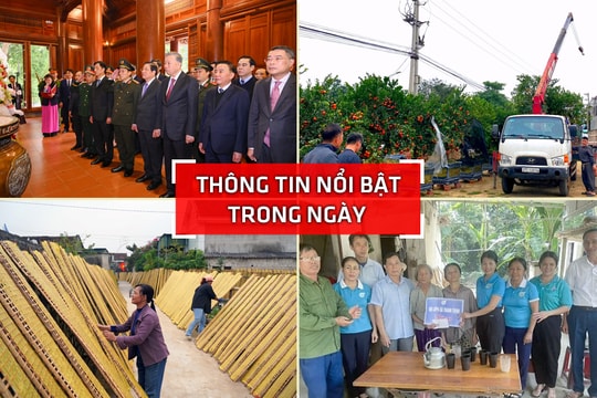 Nghệ An: Thông tin nổi bật ngày 29/12