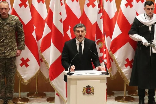 Tân tổng thống Gruzia khẳng định đường hướng với phương Tây
