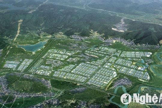 Bàn giao 66,8 ha mặt bằng cho doanh nghiệp tại Khu A, Khu công nghiệp Nam Cấm