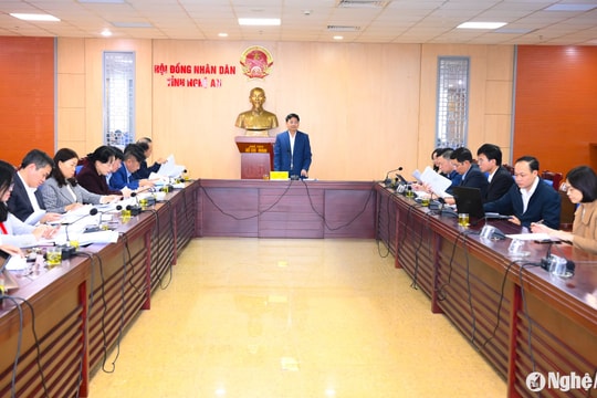 Ban Kinh tế - Ngân sách thẩm tra các nội dung trình Kỳ họp thứ 26, HĐND tỉnh Nghệ An