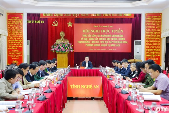 Tổng Bí thư Tô Lâm dự, chỉ đạo Hội nghị tổng kết ngành Nội chính Đảng