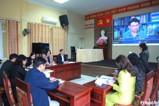 Chung khảo Giải thưởng sáng tác, quảng bá tác phẩm văn học, nghệ thuật, báo chí về chủ đề 'Học tập và làm theo tư tưởng, đạo đức, phong cách Hồ Chí Minh'