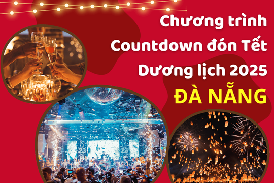 Chương trình nghệ thuật Countdown đón Tết Dương lịch 2025 tại Đà Nẵng