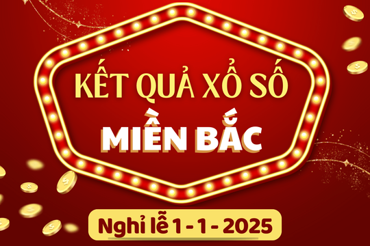 Ngày 1/1/2025, Tết Dương lịch 2025 có kết quả xổ số không?