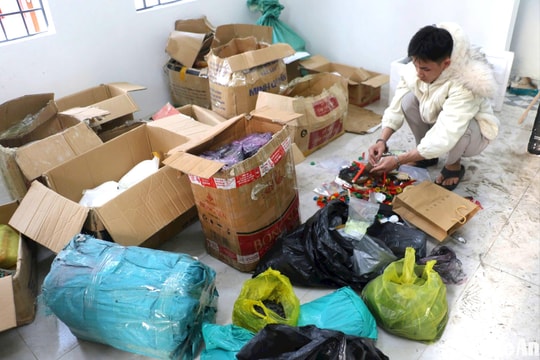 Bắt giữ đối tượng tàng trữ gần 9 tạ hóa chất để sản xuất thuốc pháo nổ