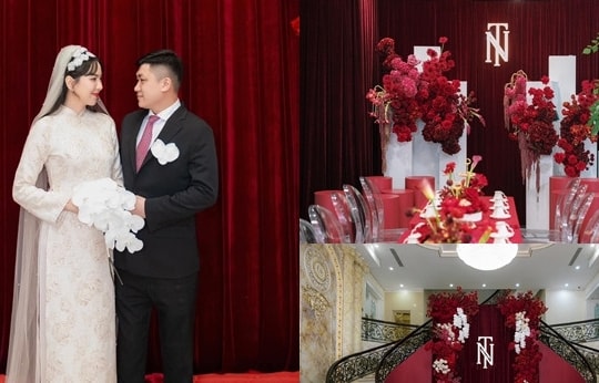 MC Mai Ngọc đăng ảnh lễ cưới, fan ngưỡng mộ với gia thế chú rể