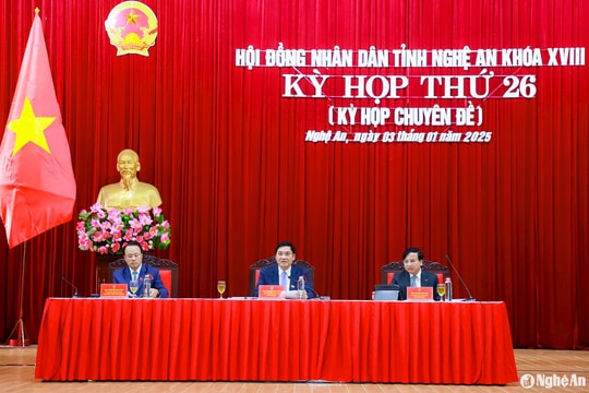 HĐND tỉnh Nghệ An tổ chức kỳ họp chuyên đề thực hiện công tác nhân sự
