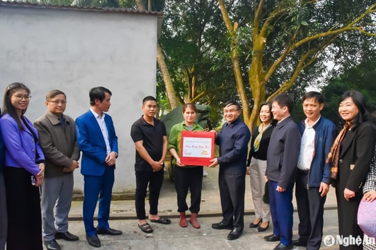 Ban Dân vận Tỉnh ủy tham quan các mô hình 'dân vận khéo' tại huyện Đô Lương