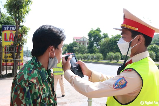 Nghệ An xử lý hơn 1.000 trường hợp vi phạm sau 3 ngày triển khai Nghị định 168/CP