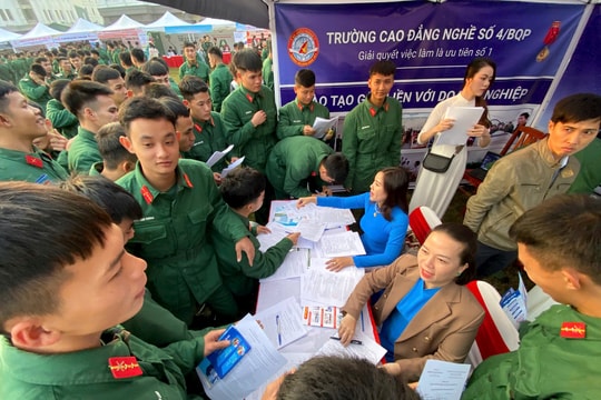 Trường Cao đẳng nghề số 4 đem đến nhiều cơ hội cho quân nhân xuất ngũ