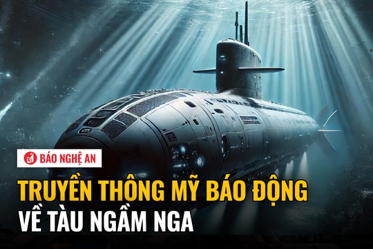 Truyền thông Mỹ báo động về tàu ngầm Nga